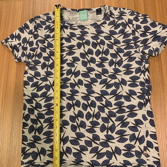 Scotch and soda novelty short sleeve tee S EUC - Picture 2 of 6